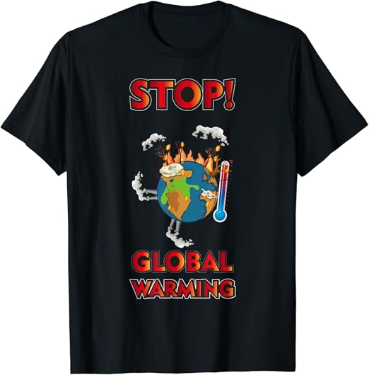 off white global warming pink t shirt